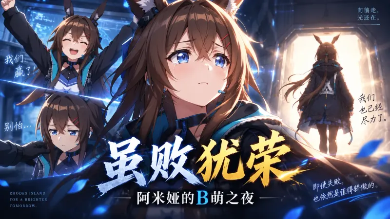 虽败犹荣------阿米娅的B萌之夜